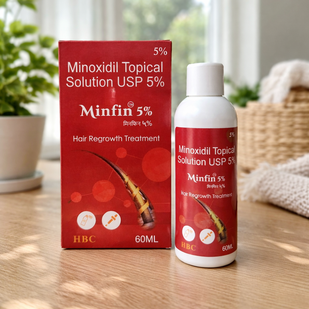 Minfin 5% hair Growth solution, 60ml