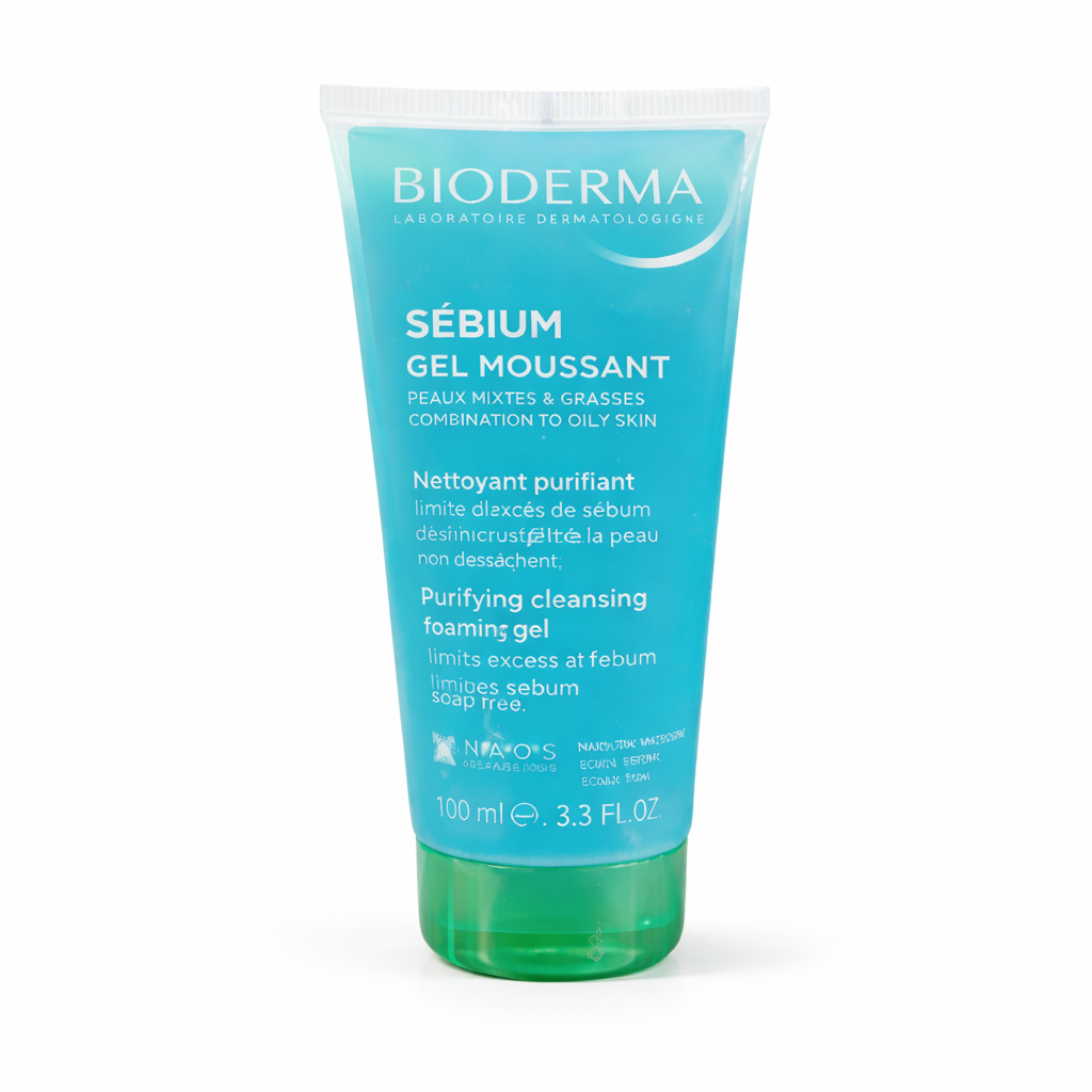 Bioderma Sebium Gel Moussant Purifying Cleansing Foaming Gel 100g