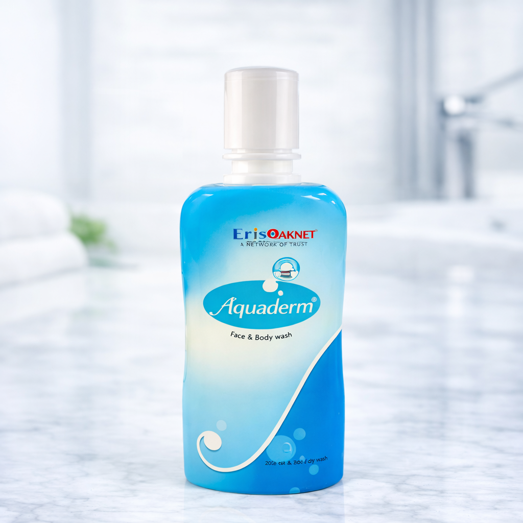 Aquaderm Face & Body Wash 200ml