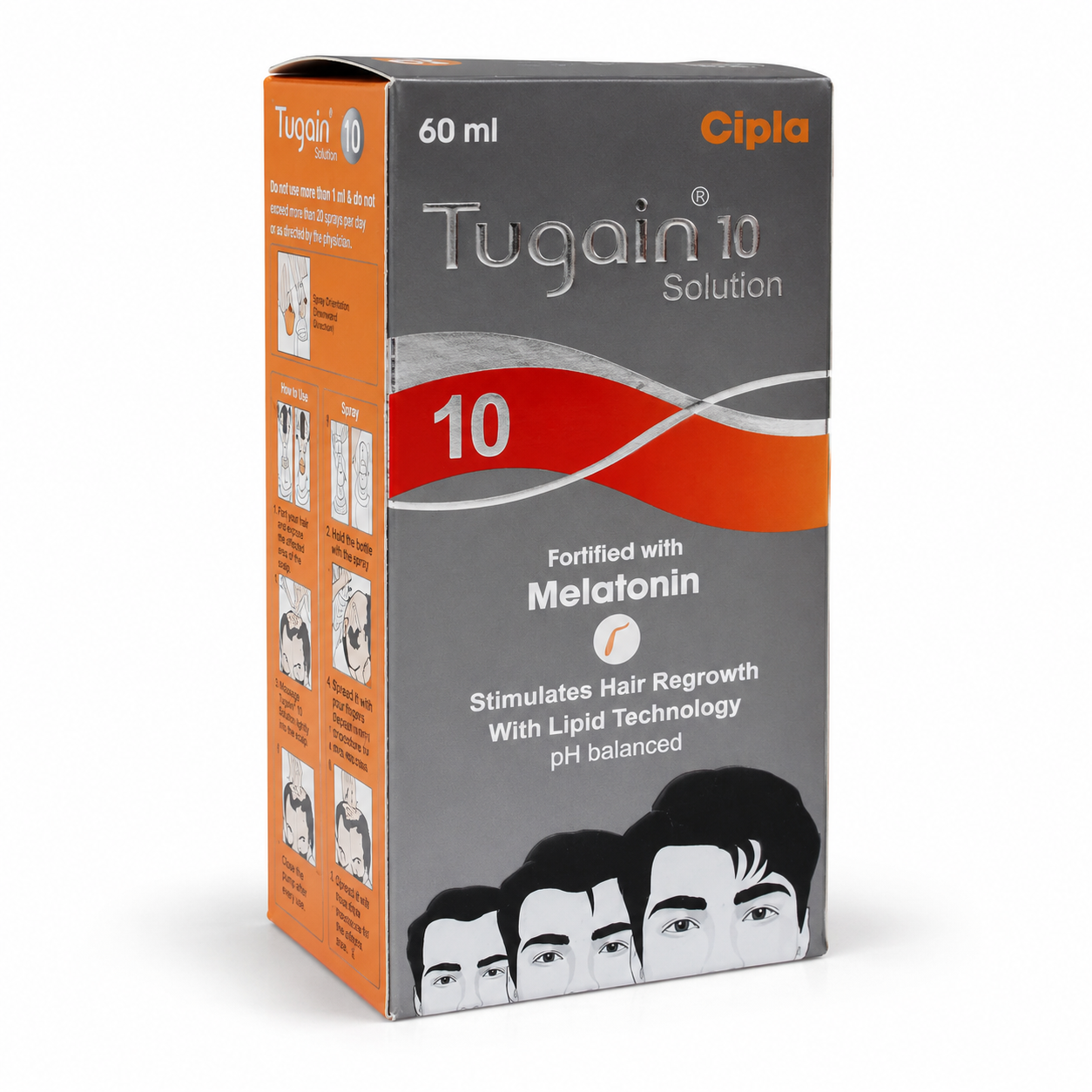Tugain F+ 10 Solution 60ML