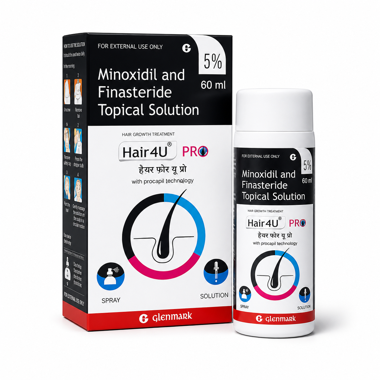 Hair 4u Pro Solution 60ml