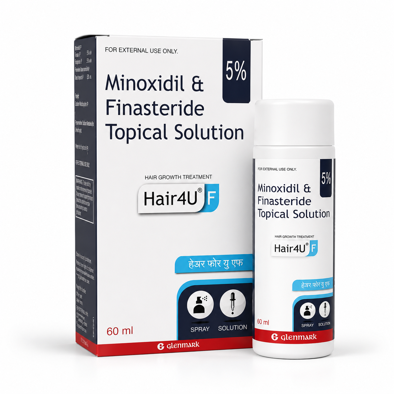 HAIR 4U F 5% SOLUTION 60ML