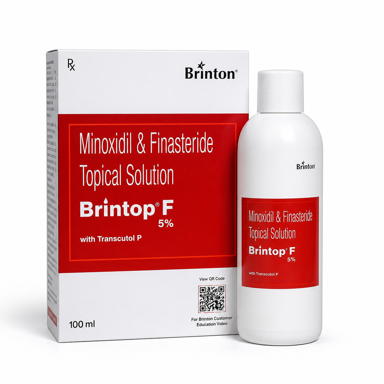 Brintop F 5% Topical Solution 100ML