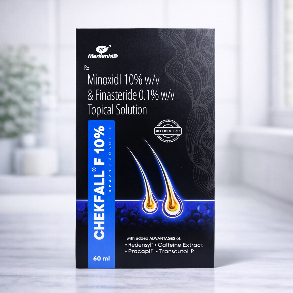 Chekfall F 10% Topical Solution 60ml