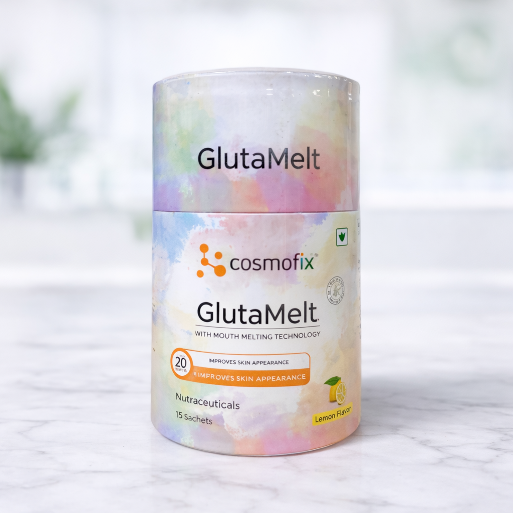 Cosmofix Glutamelt Powder 15 Sachets Lemon Flavour