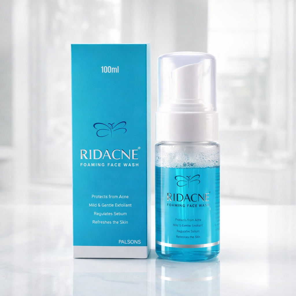 Ridacne foaming face wash, 100ml
