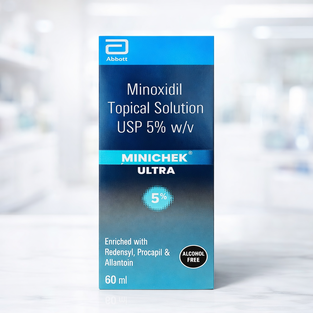 Minichek Ultra 5% Topical Solution 60ML