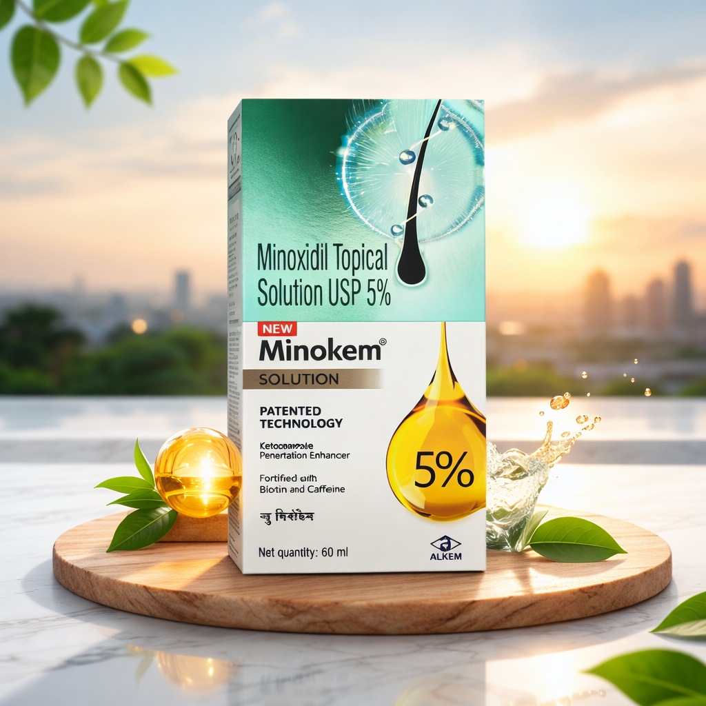 Minokem 5% Topical Solution 60ml
