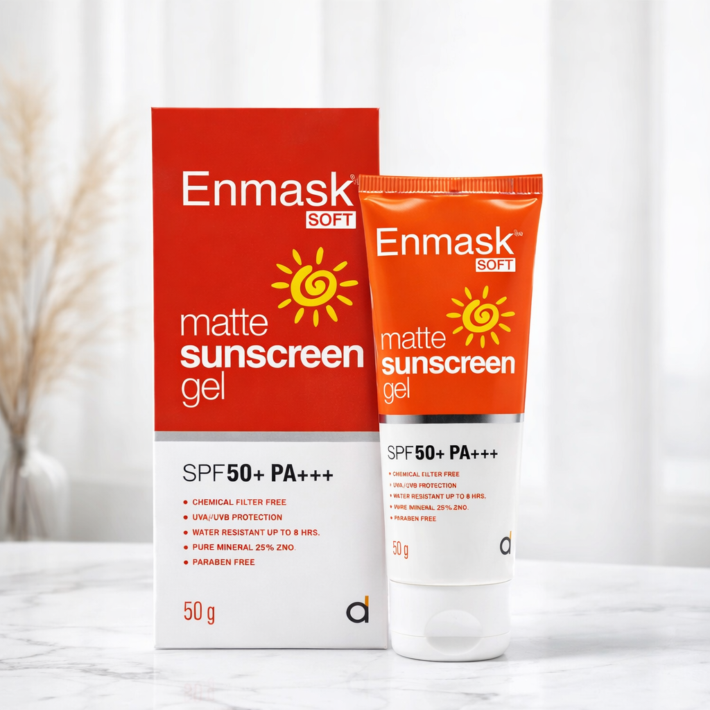 Enmask Soft Matte Sunscreen Gel SPF 50+ PA+++ 50g