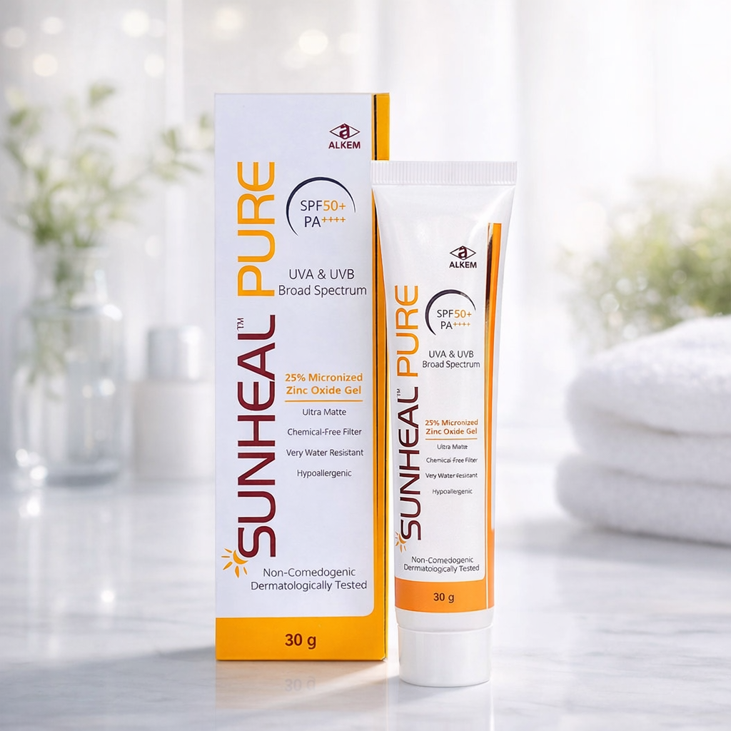 Sunheal Pure Zinc Oxide Sunscreen Gel