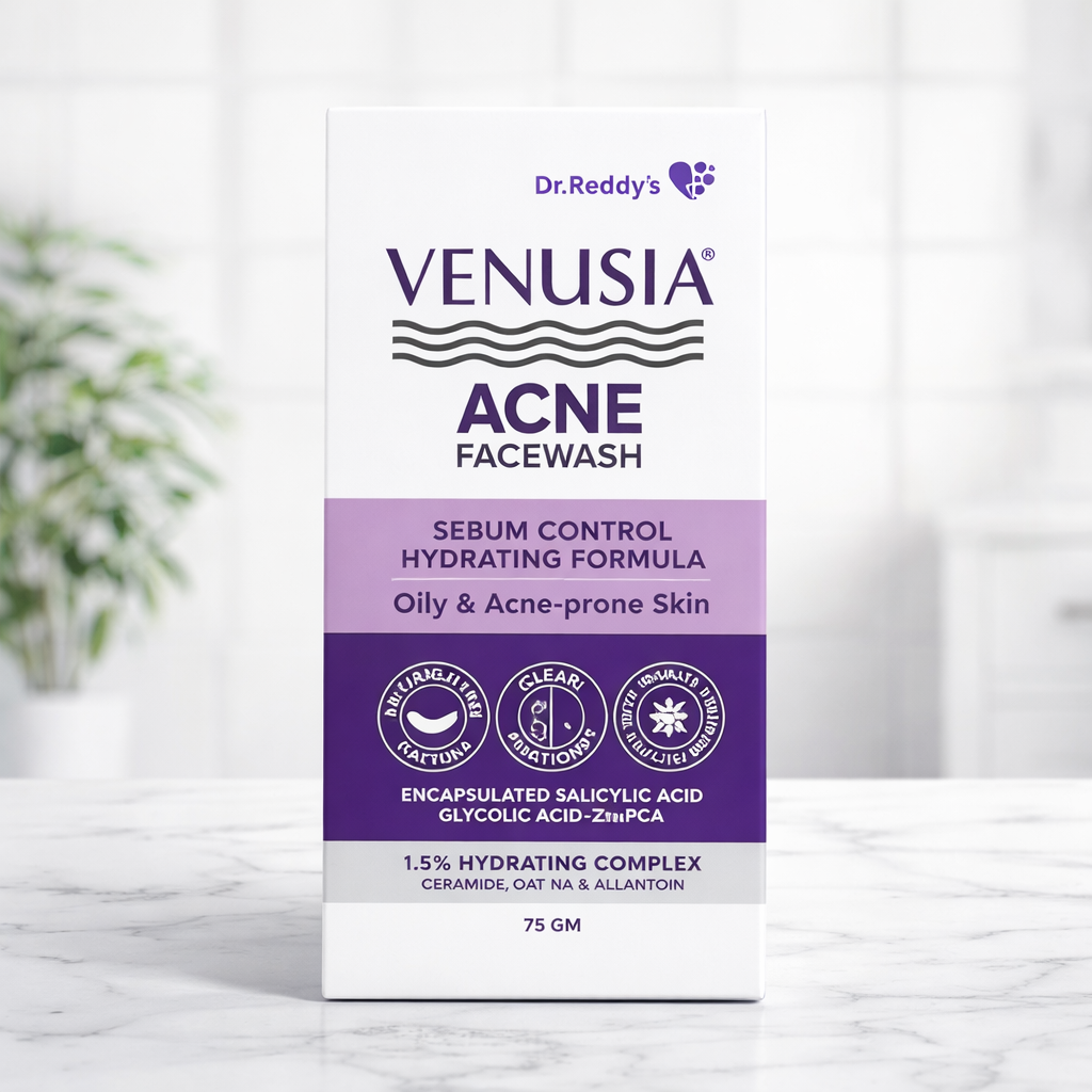Venusia Acne Facewash 75g