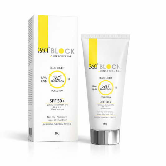 360 Block Sunscreen Gel SPF 50+ 50g