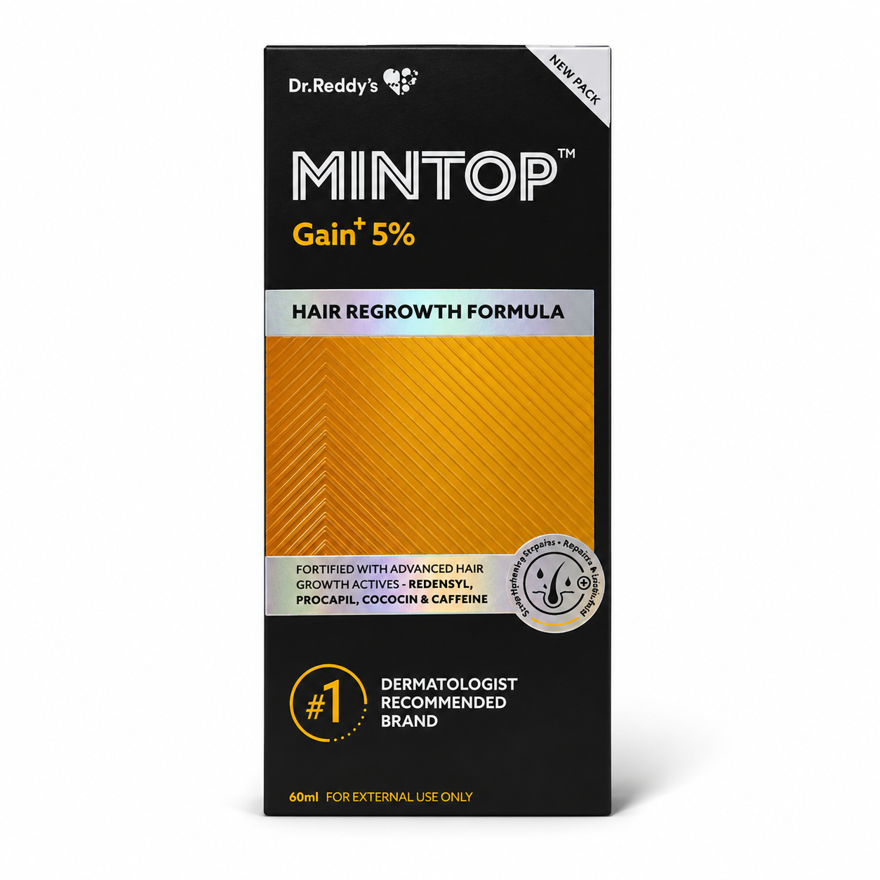 MINTOP GAIN 5+ HAIR REGROWTH FORMULA KIT 60ML