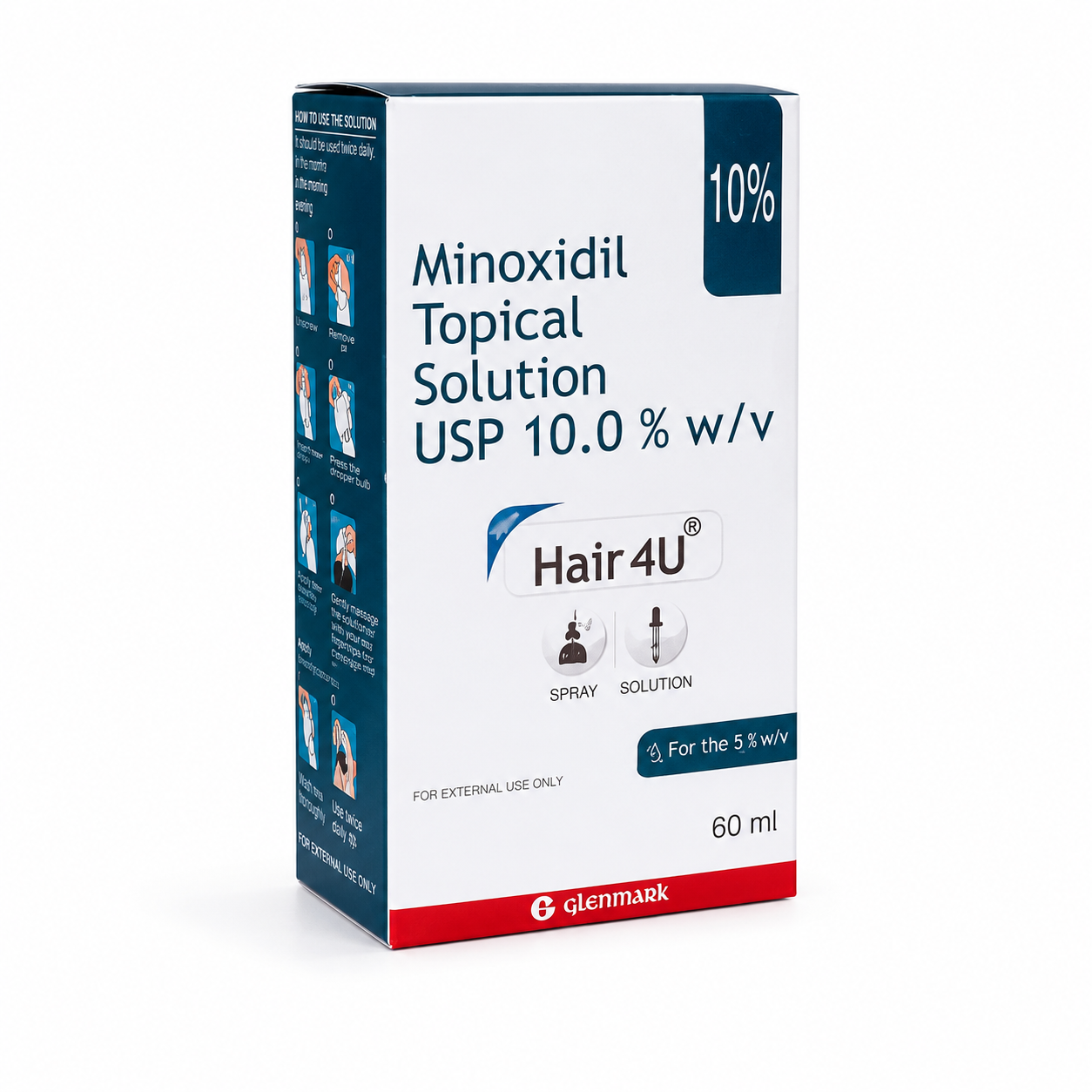 Hair 4u 10% Solution 60ml