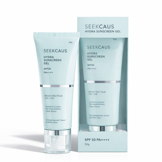 Seekcaus Hydra Sunscreen Gel SPF 50 PA++++ 50G