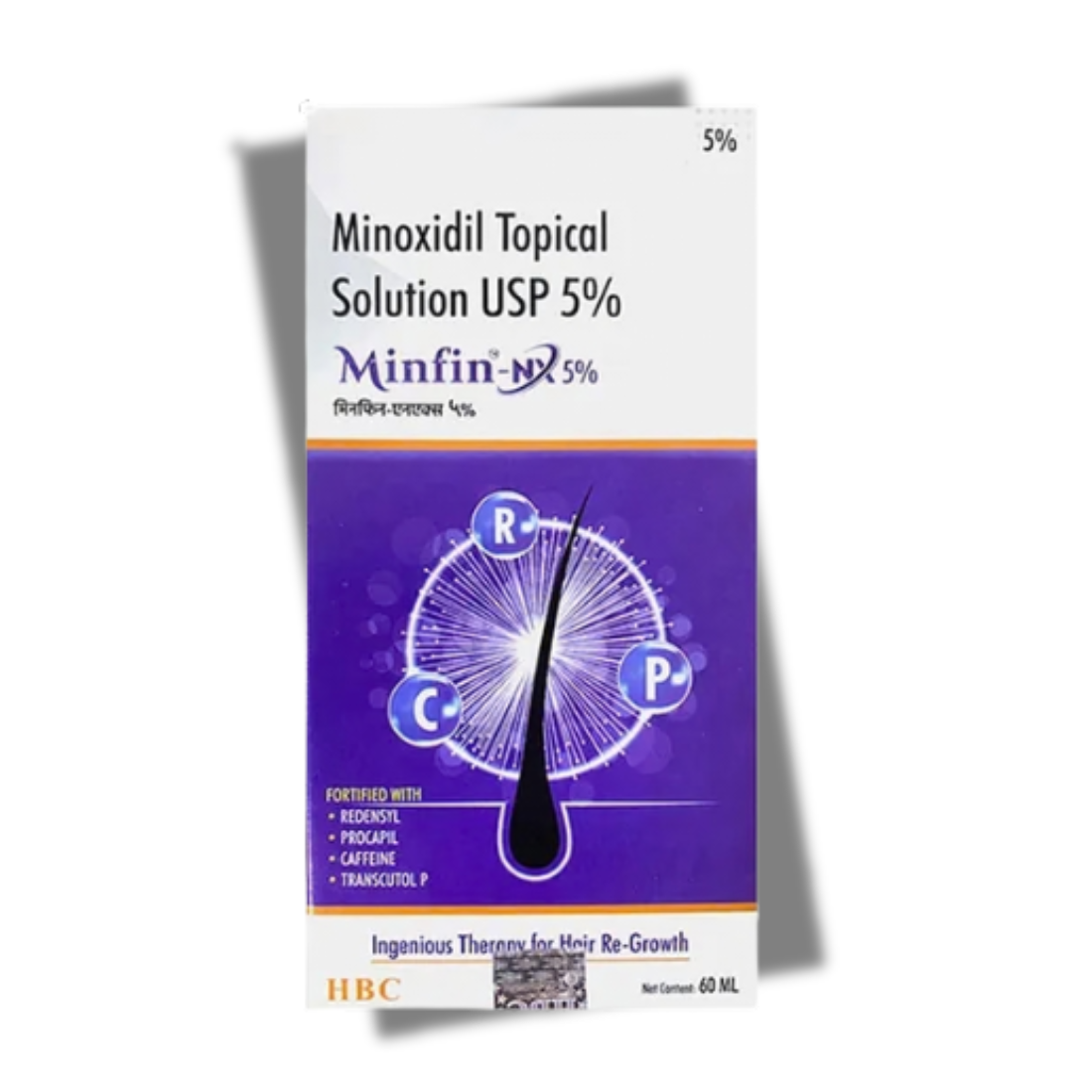 Minfin NX 5% Topical Solution 60ML