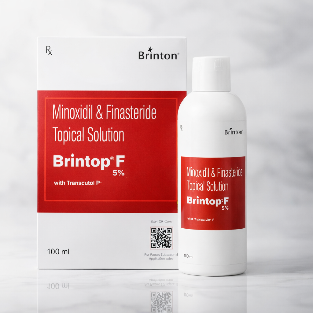 Brintop F 5% Topical Solution 100ML