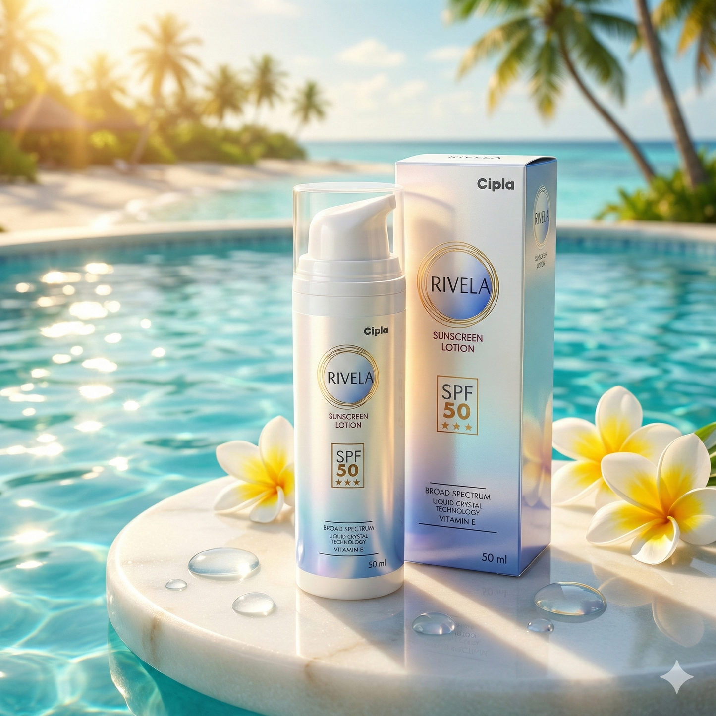 Rivela Sunscreen Lotion SPF 50 50ML